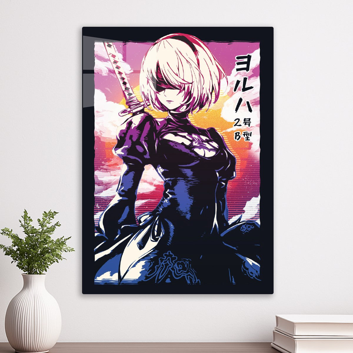 Nier Automata 2B Violet Shine