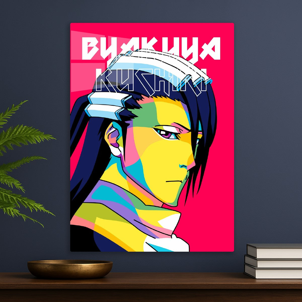 Byakuya Kuchiki in WPAP Style