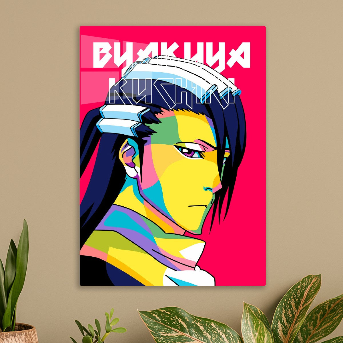 Byakuya Kuchiki in WPAP Style