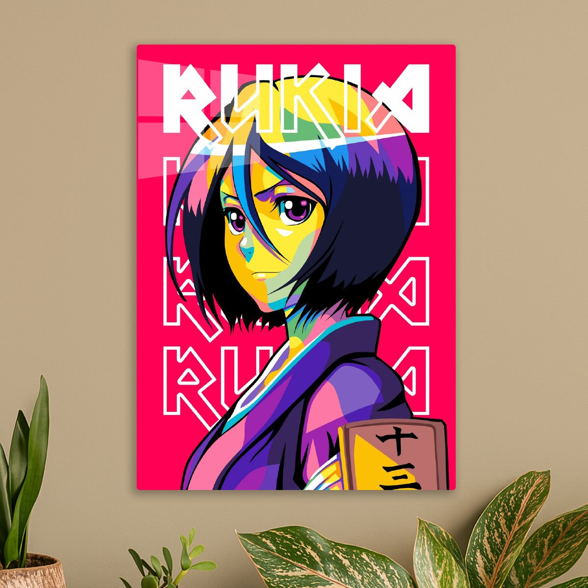 Rukia Kuchiki in WPAP Style