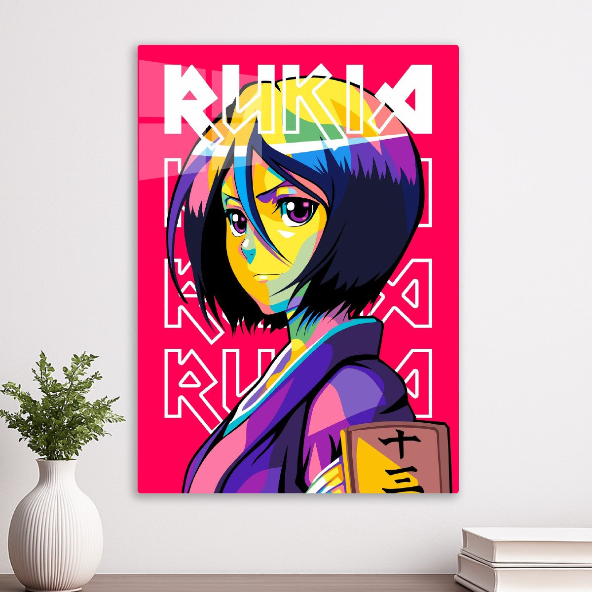 Rukia Kuchiki in WPAP Style