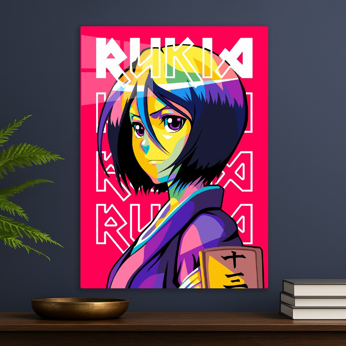 Rukia Kuchiki in WPAP Style