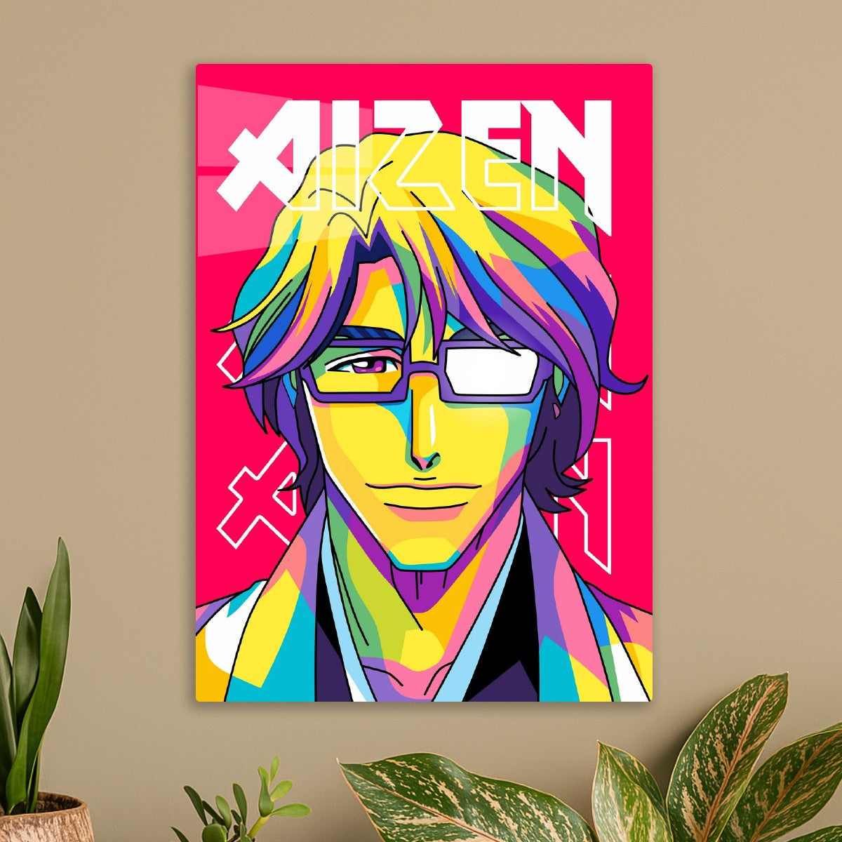 Sosuke Aizen in WPAP Style