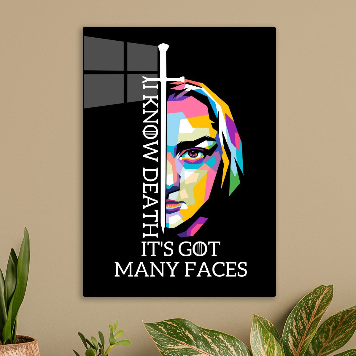 Arya Stark in WPAP Style