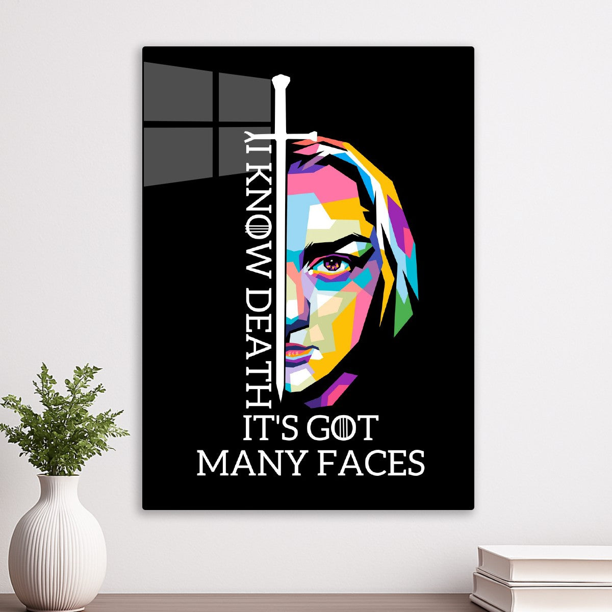 Arya Stark in WPAP Style