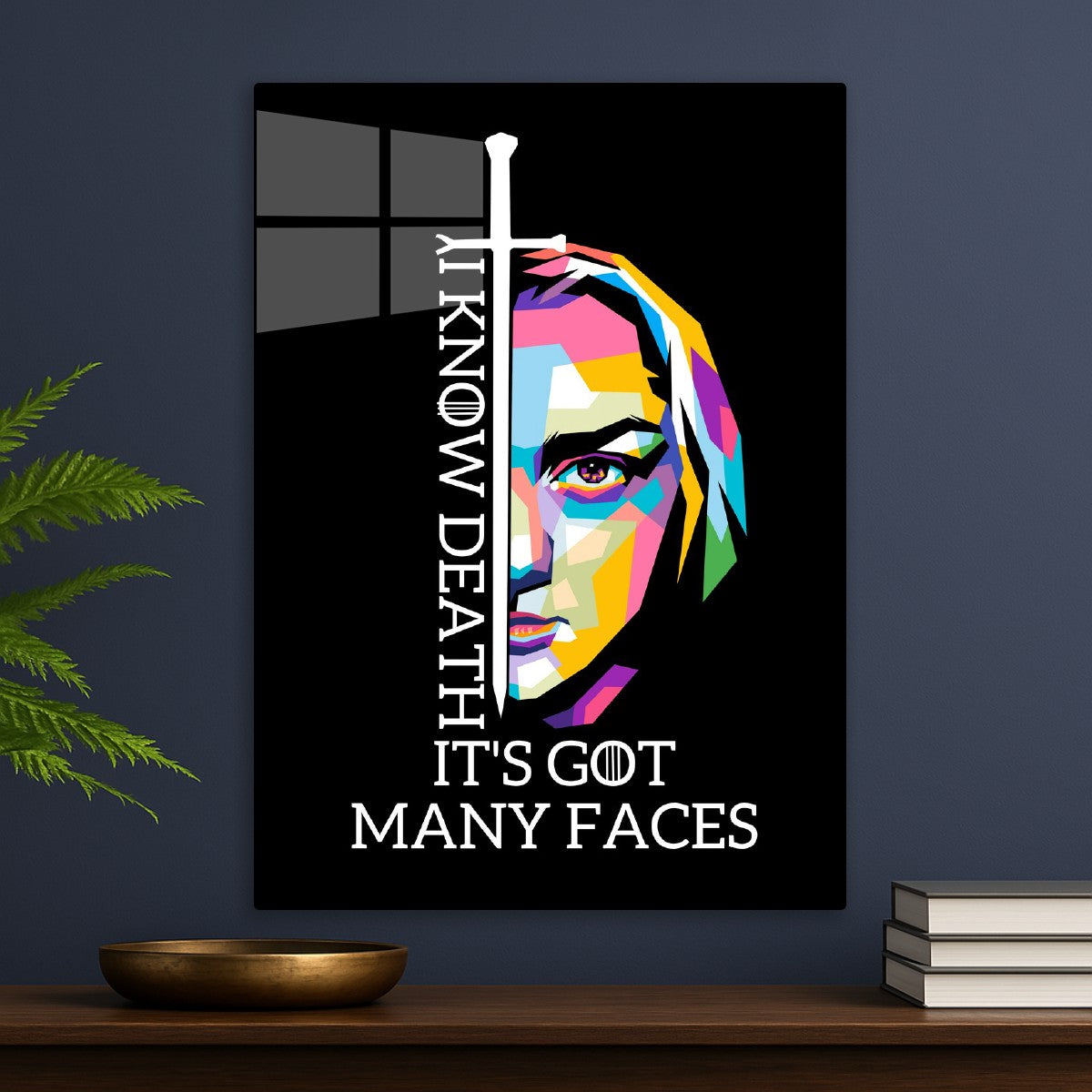 Arya Stark in WPAP Style