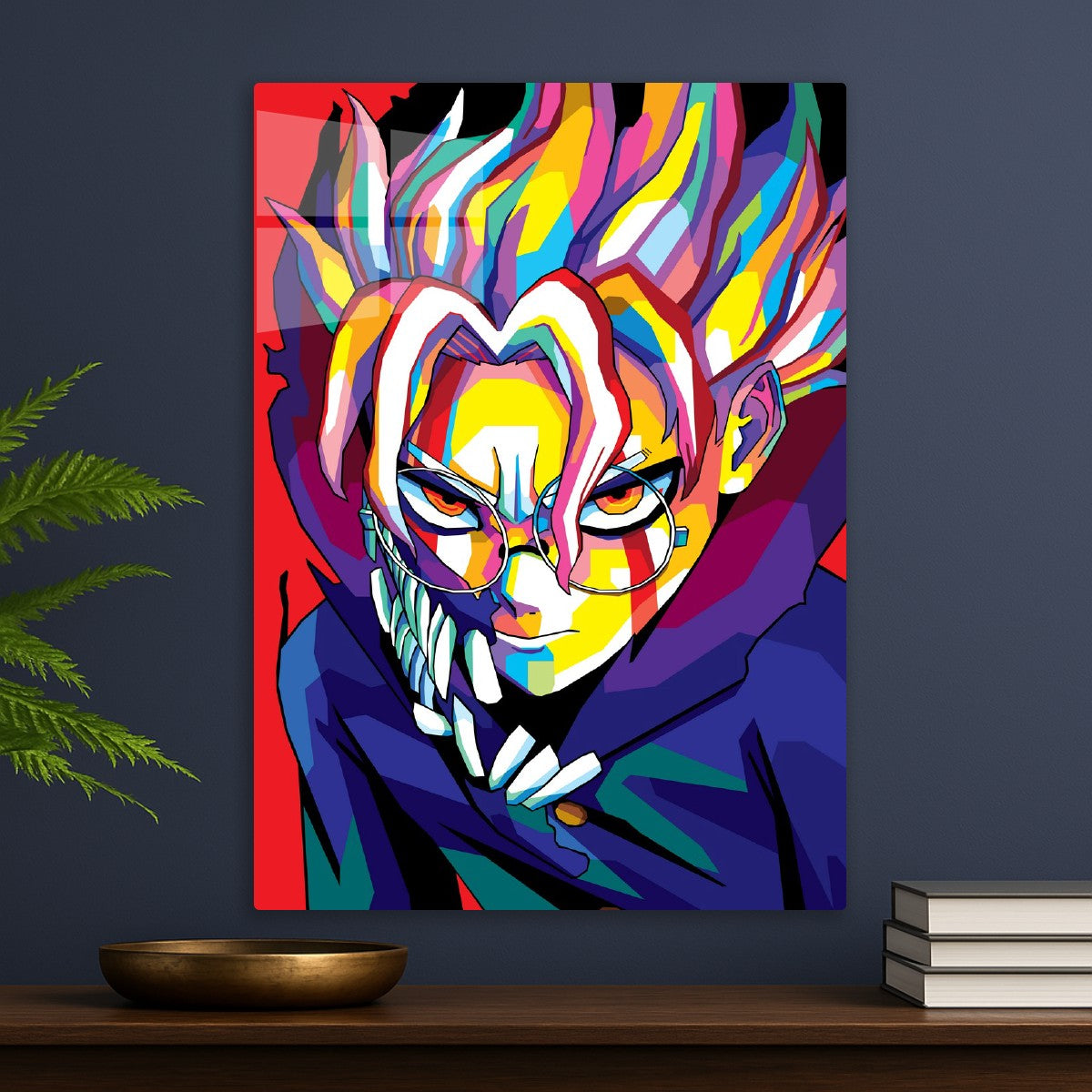 Okarun Dandadan in WPAP Style