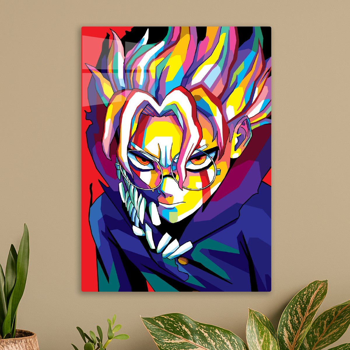 Okarun Dandadan in WPAP Style