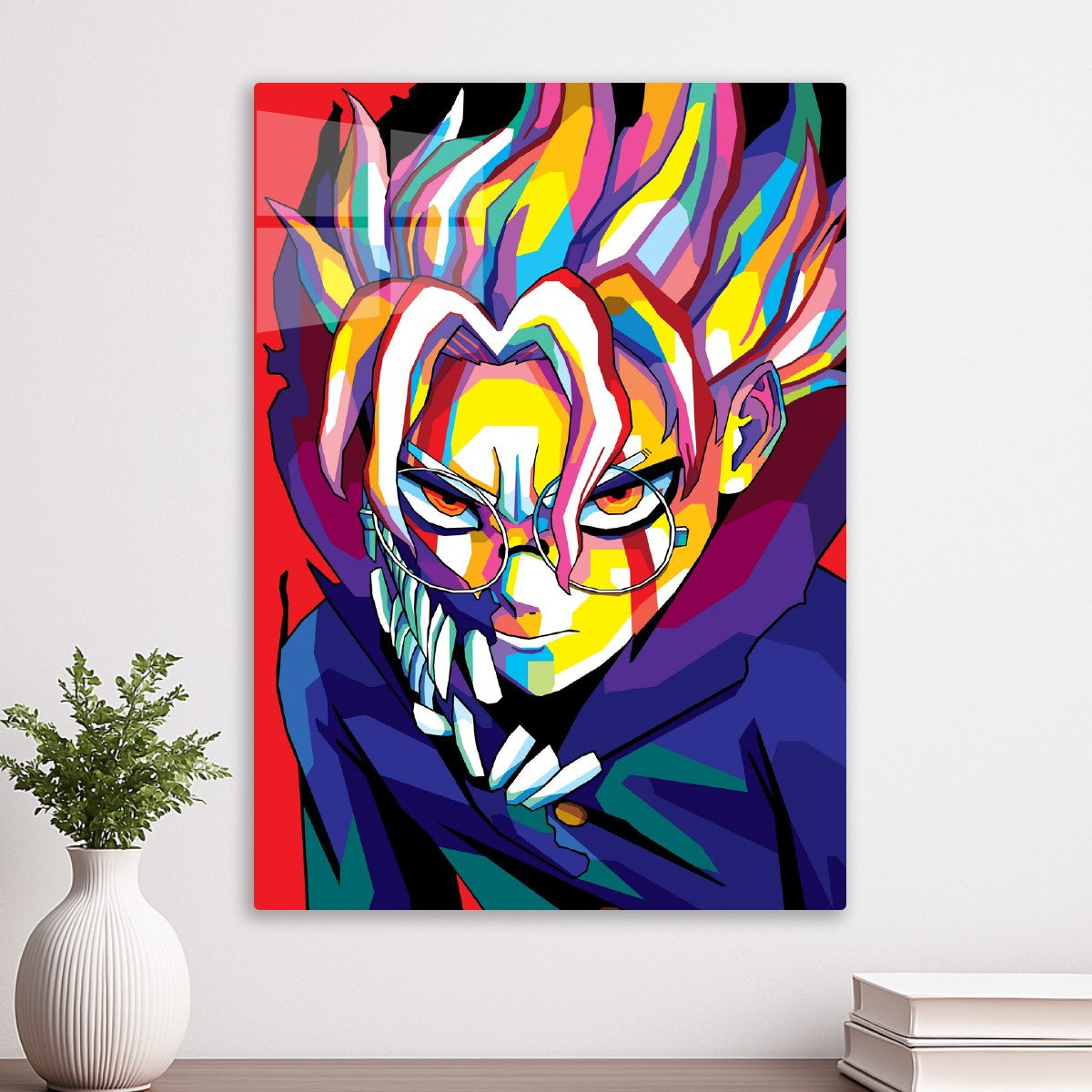 Okarun Dandadan in WPAP Style
