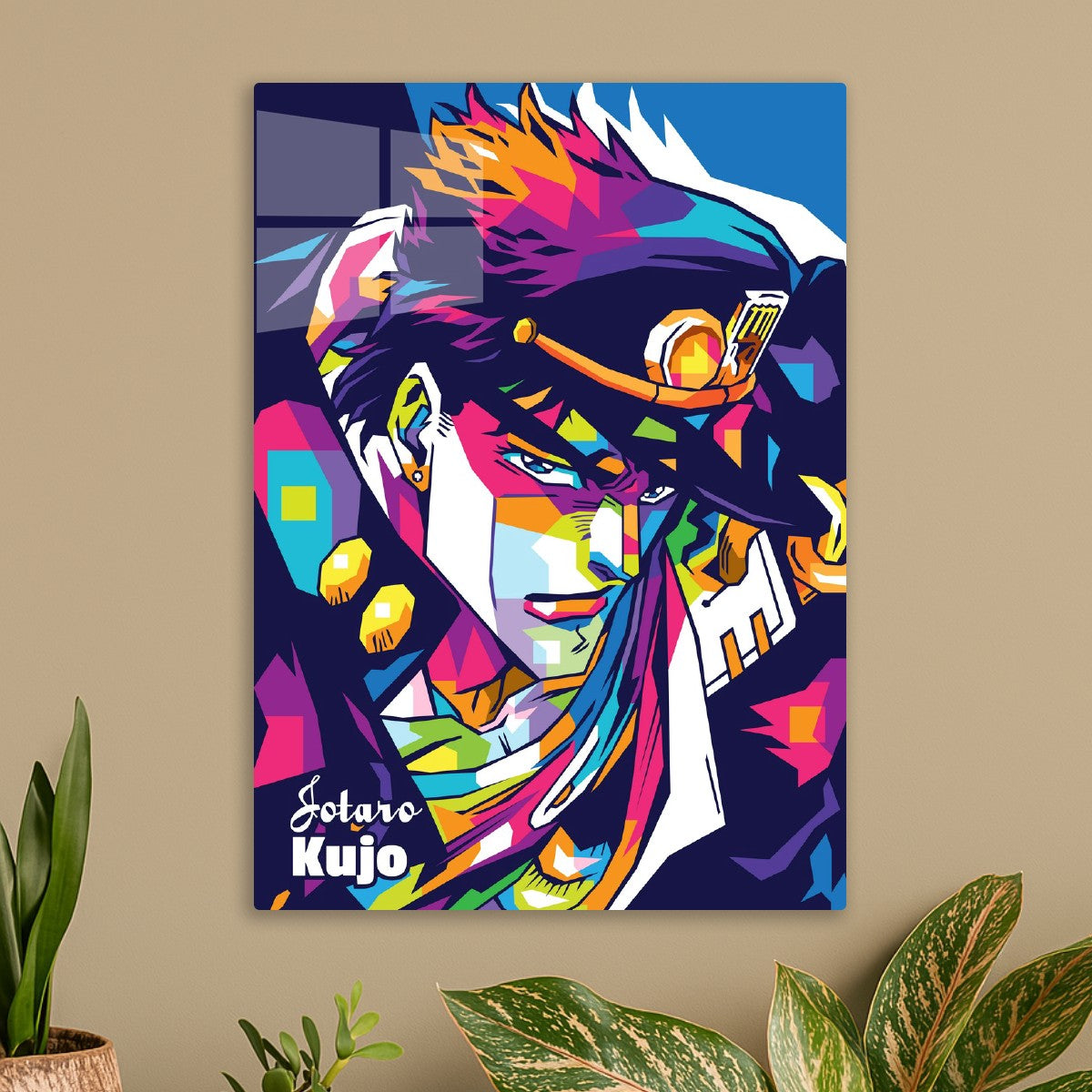 Jotaro Kujo in WPAP Style