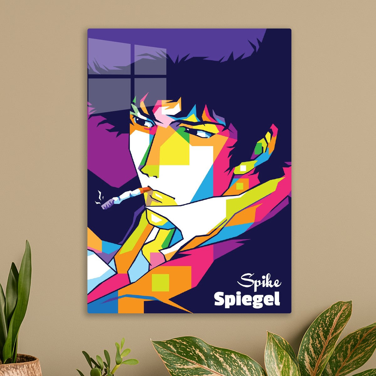 Spike Spiegel in WPAP Style
