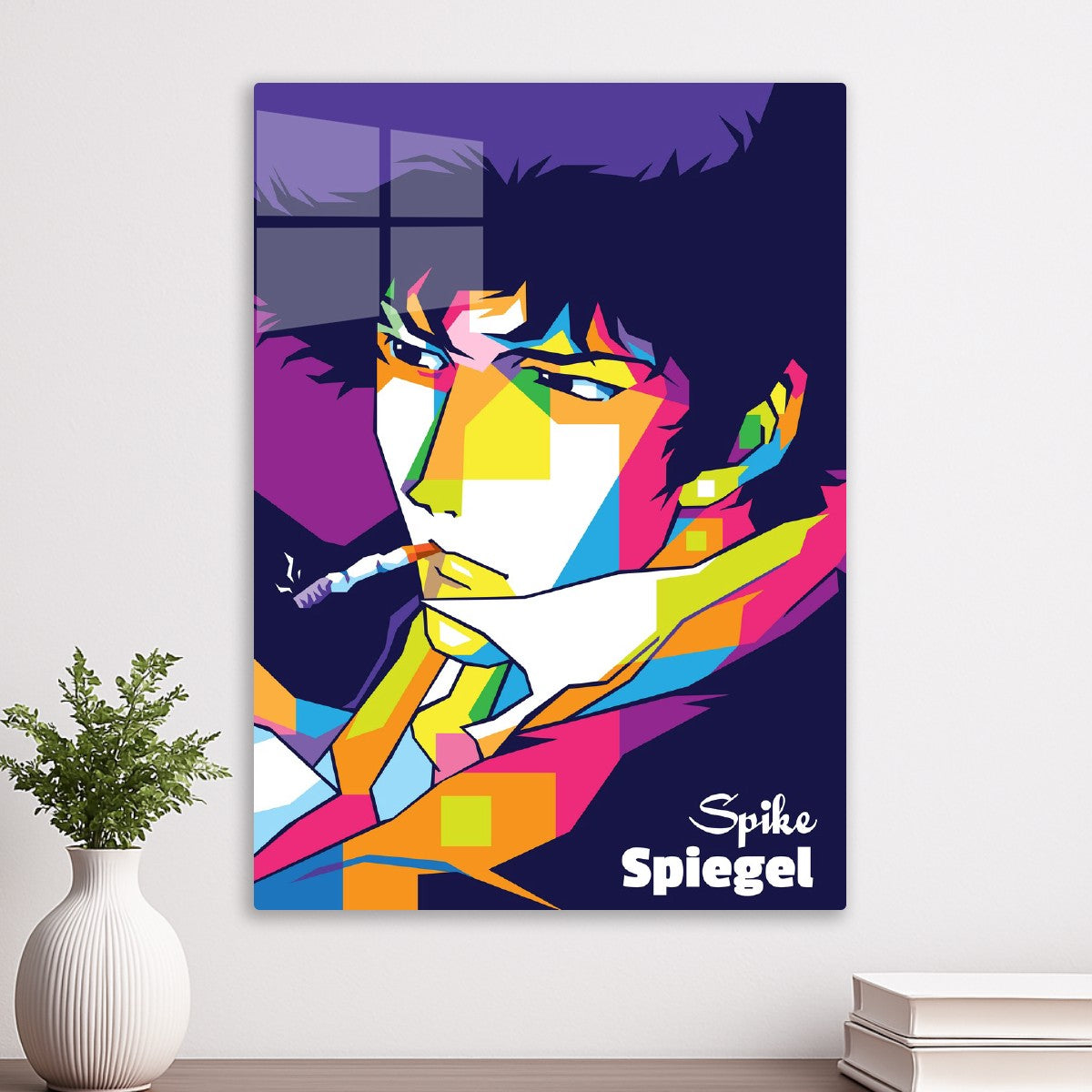 Spike Spiegel in WPAP Style
