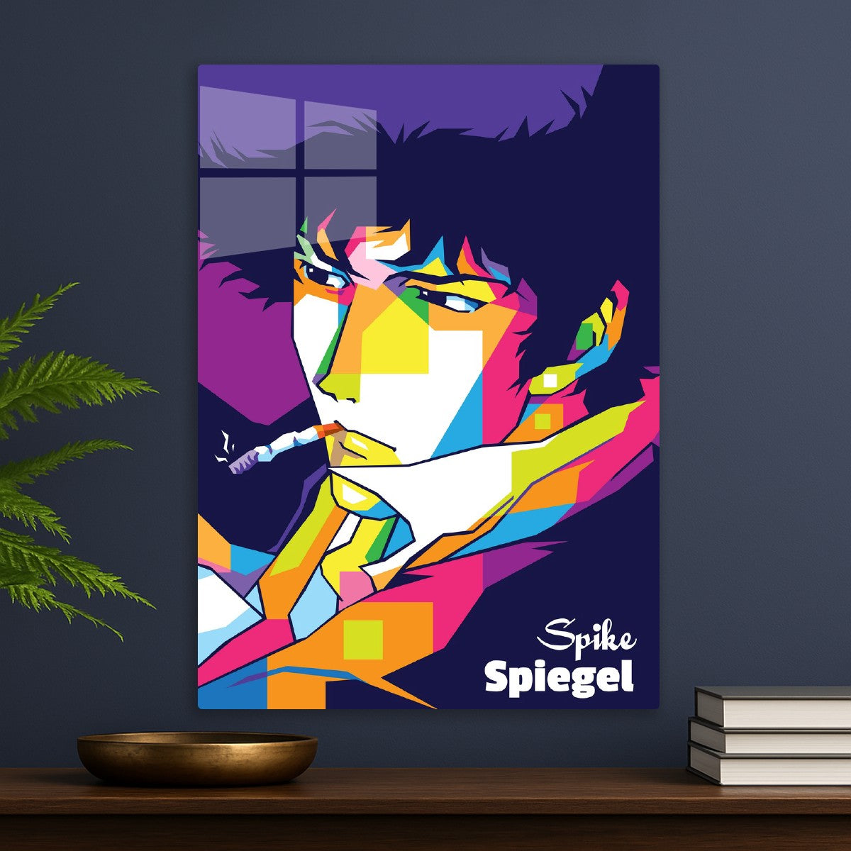 Spike Spiegel in WPAP Style