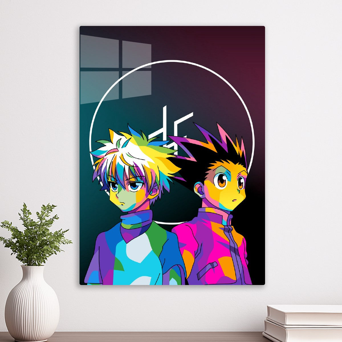 Gon and Killua in WPAP Style