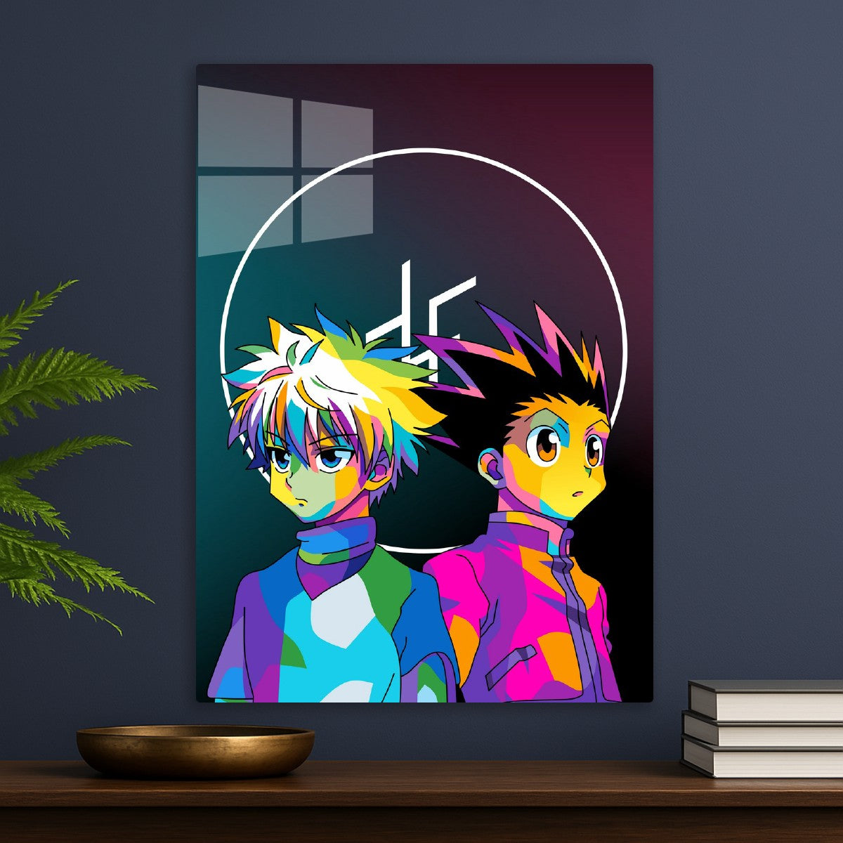 Gon and Killua in WPAP Style