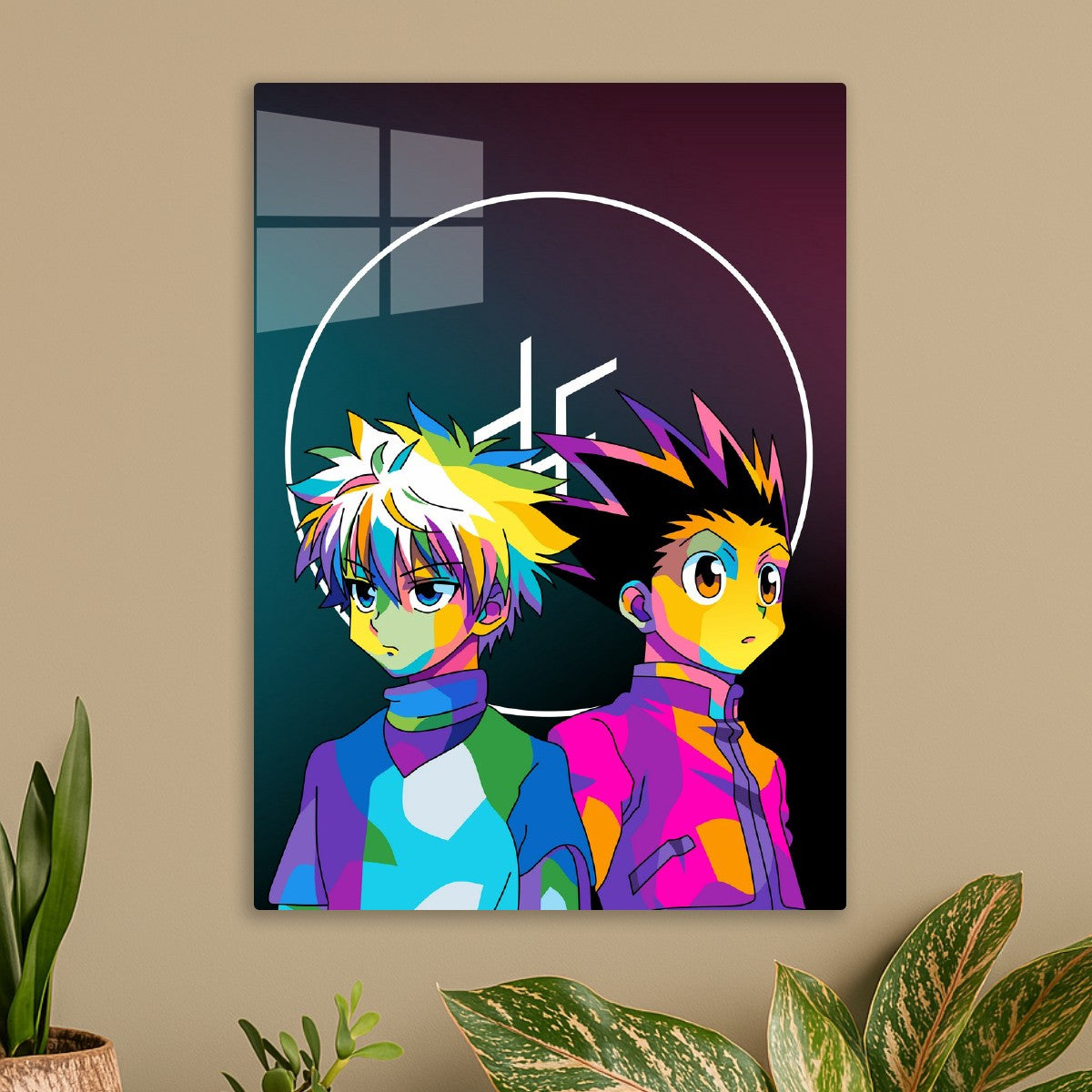 Gon and Killua in WPAP Style