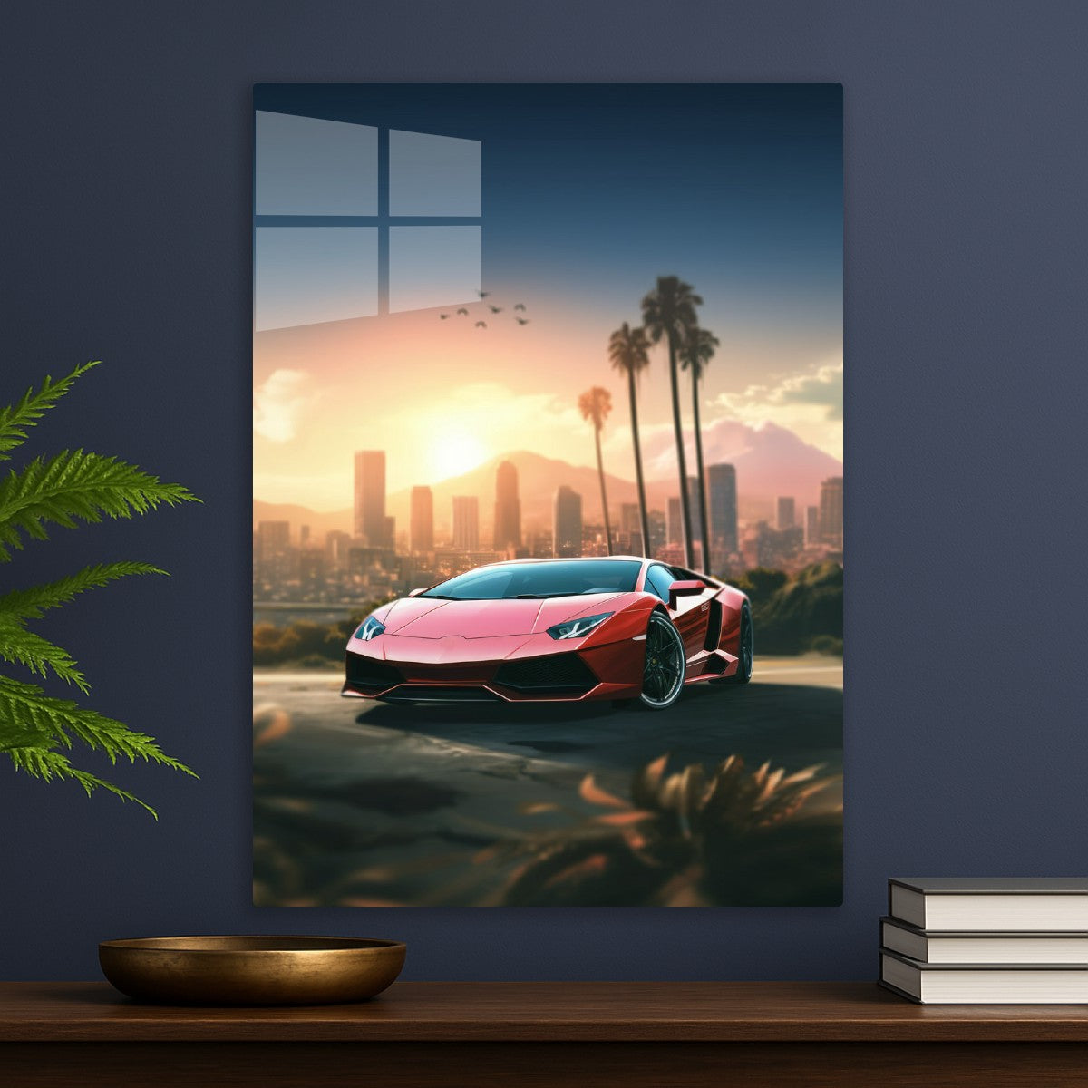 Lambo Sunset