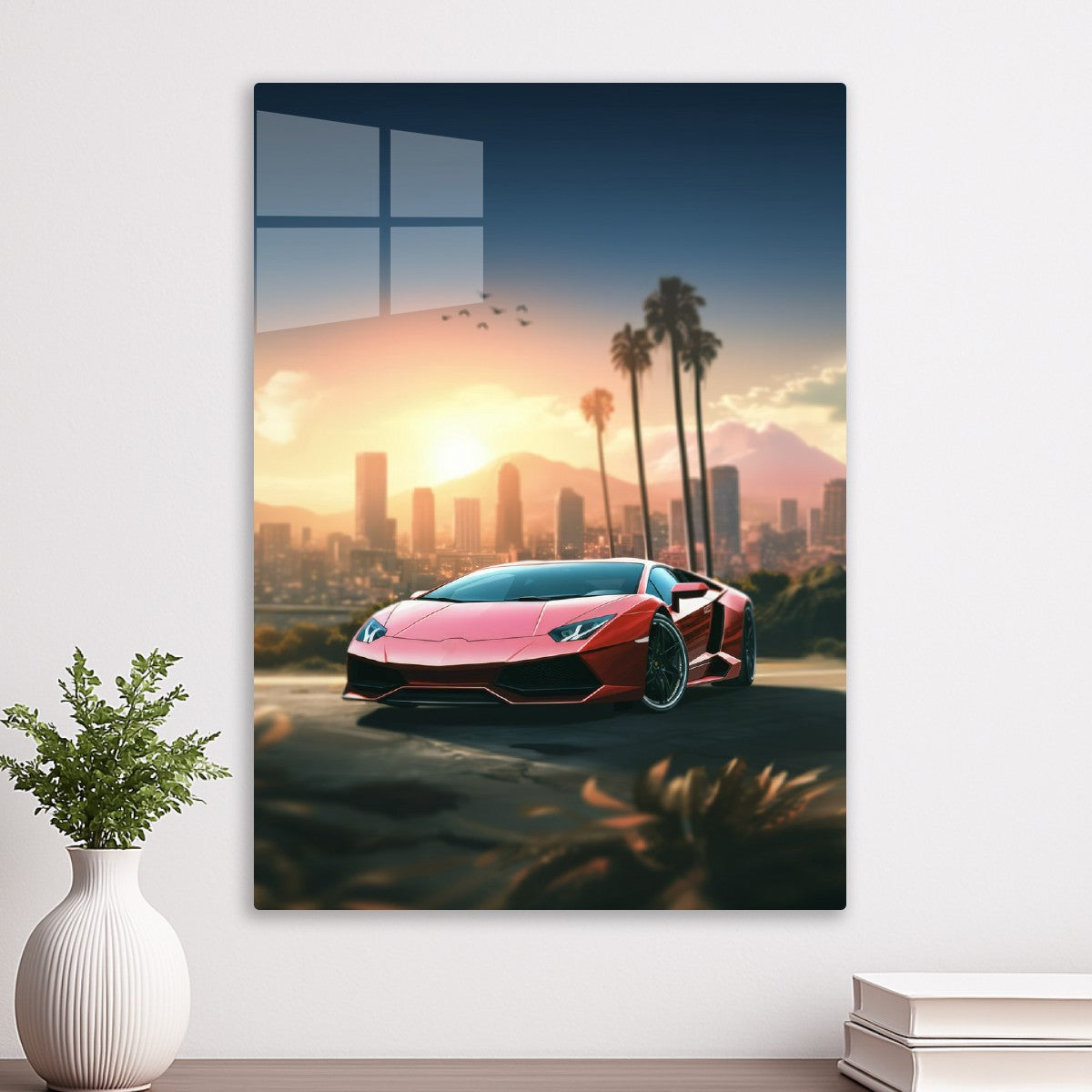 Lambo Sunset