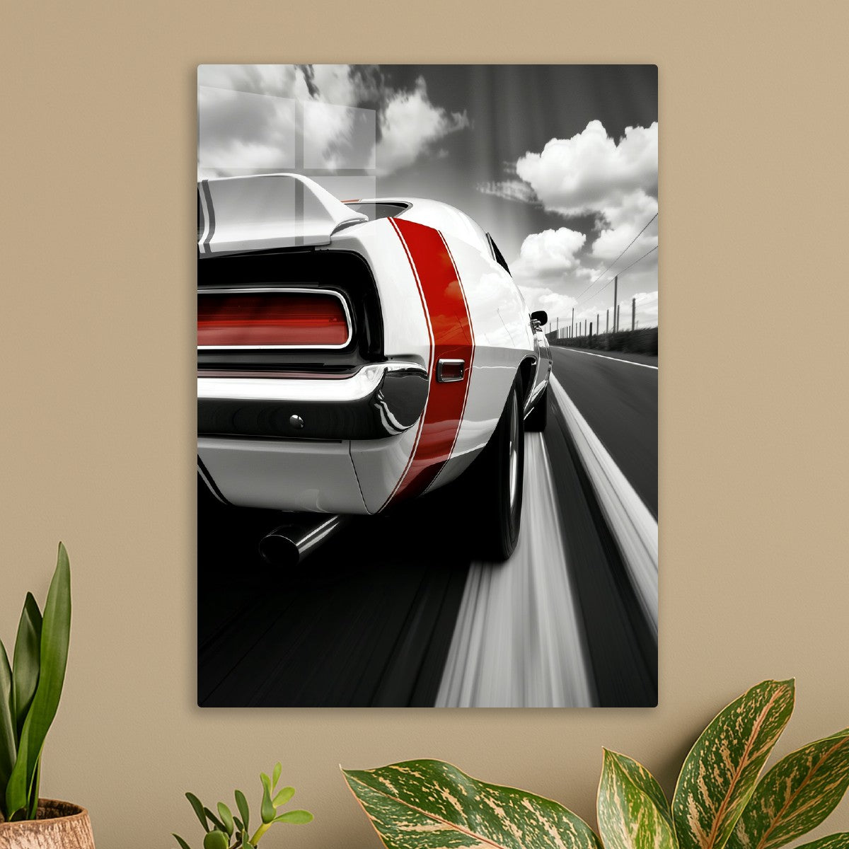 Muscle Car Highway Speed