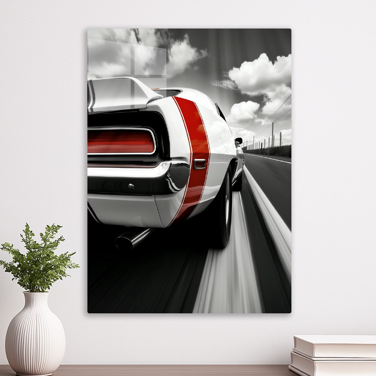 Muscle Car Highway Speed