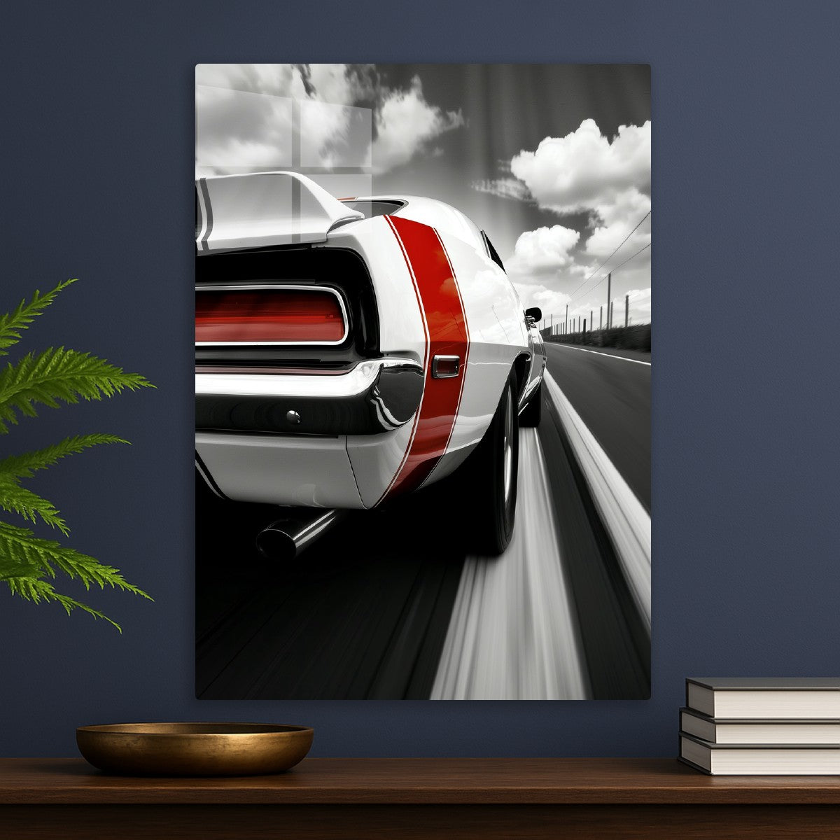 Muscle Car Highway Speed