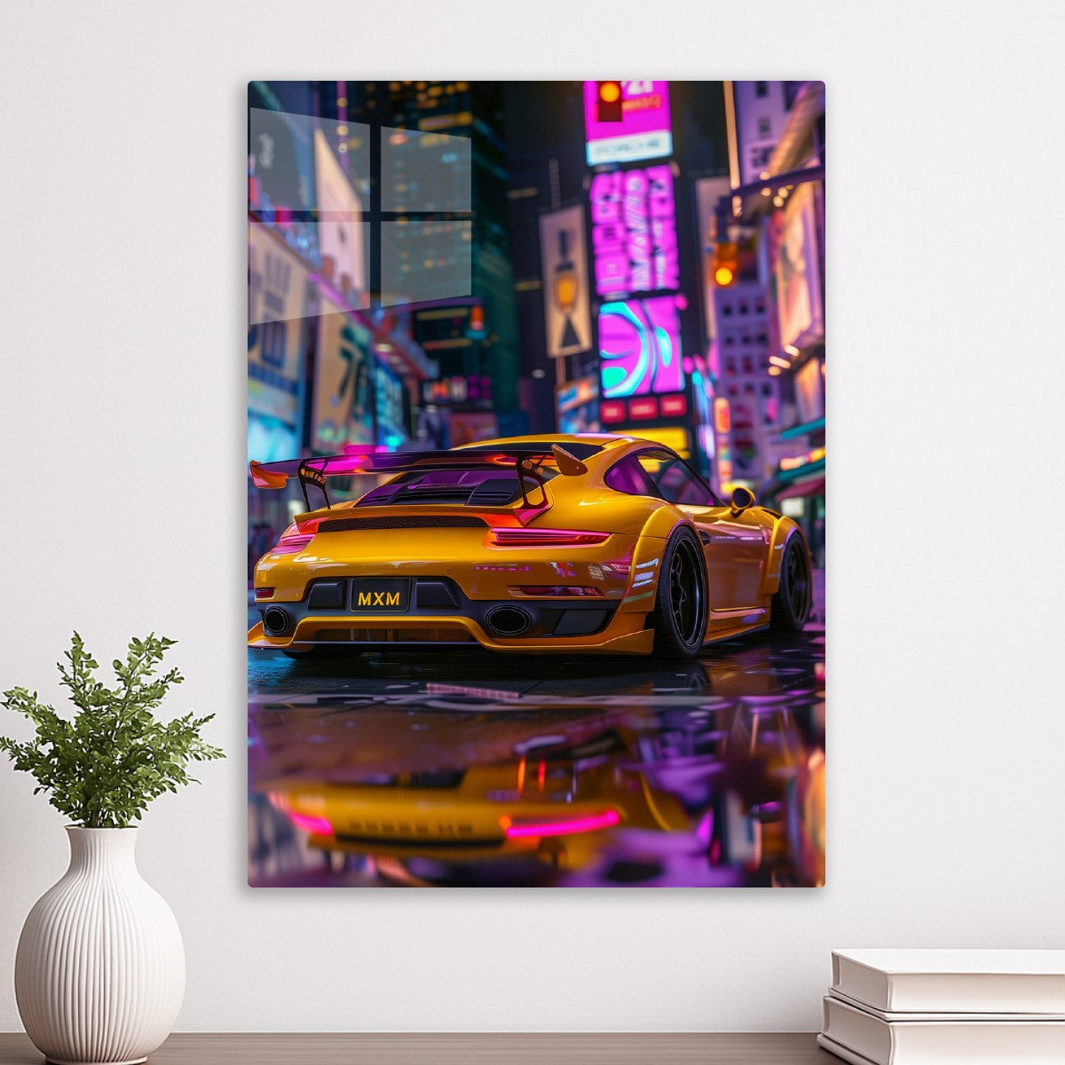 Neon Porsche