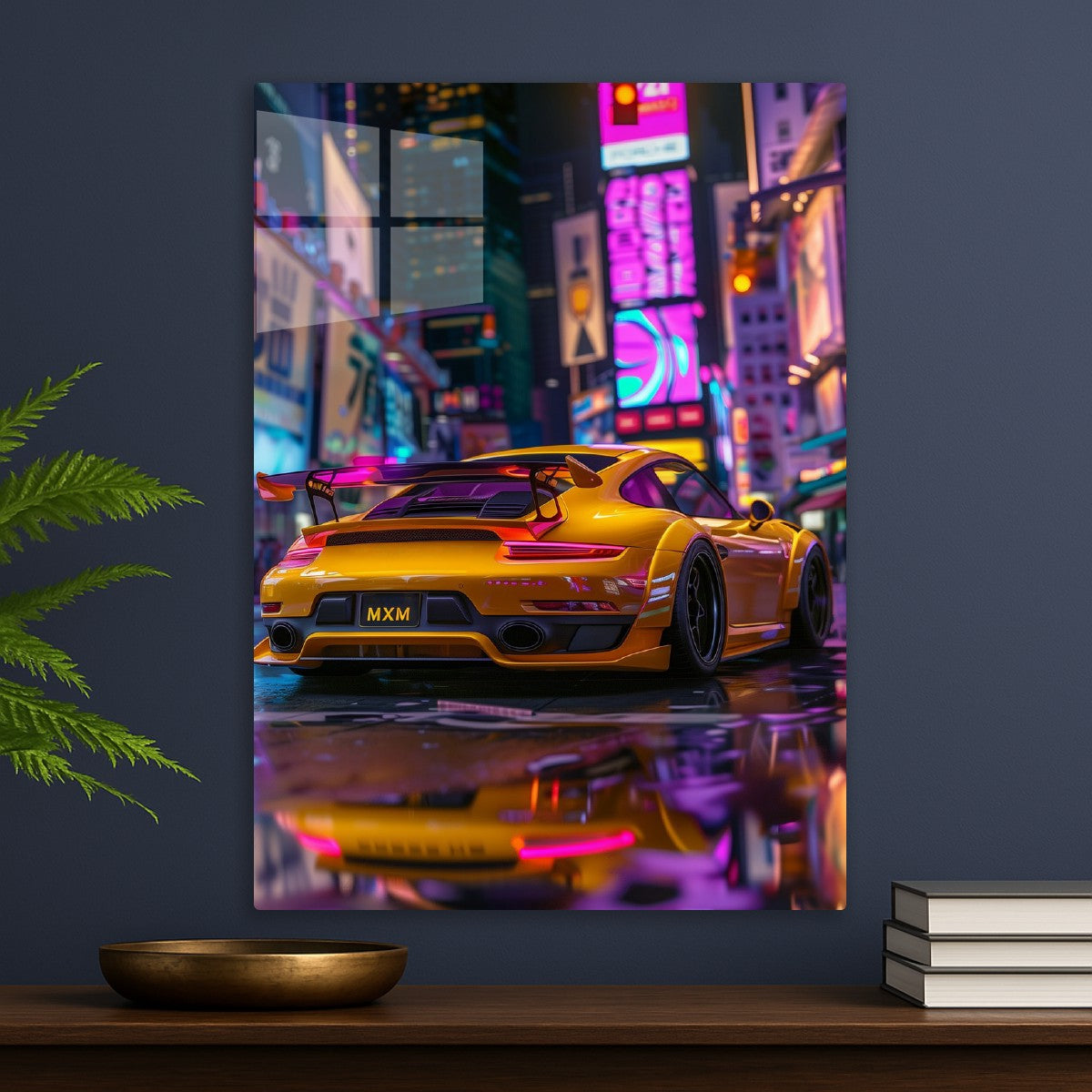 Neon Porsche