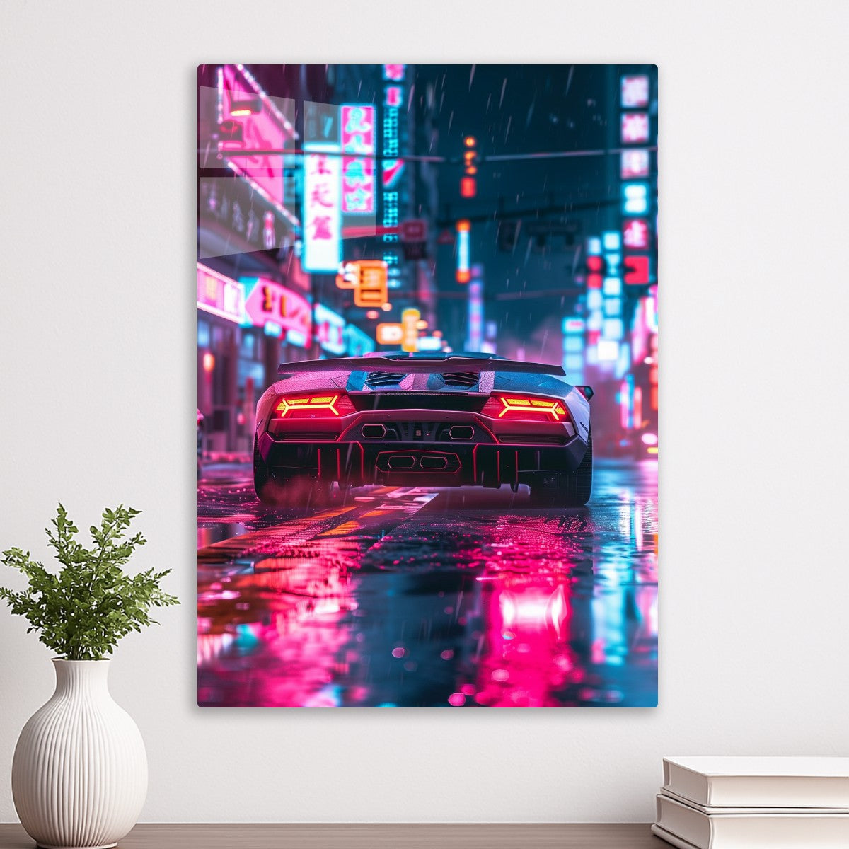 Neon Lamborghini