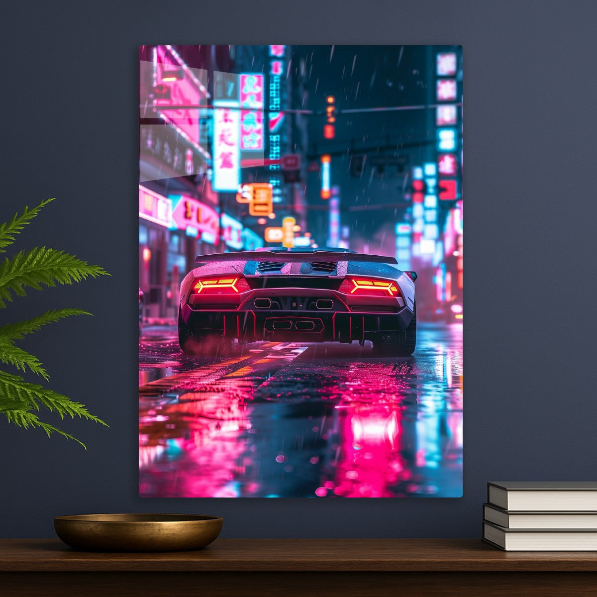 Neon Lamborghini