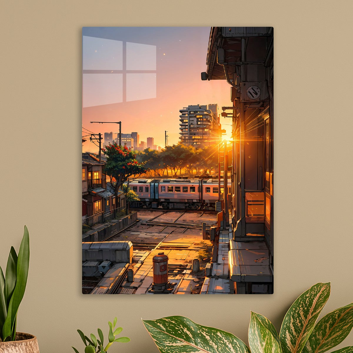 Sunset Train