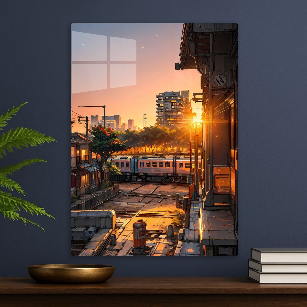 Sunset Train