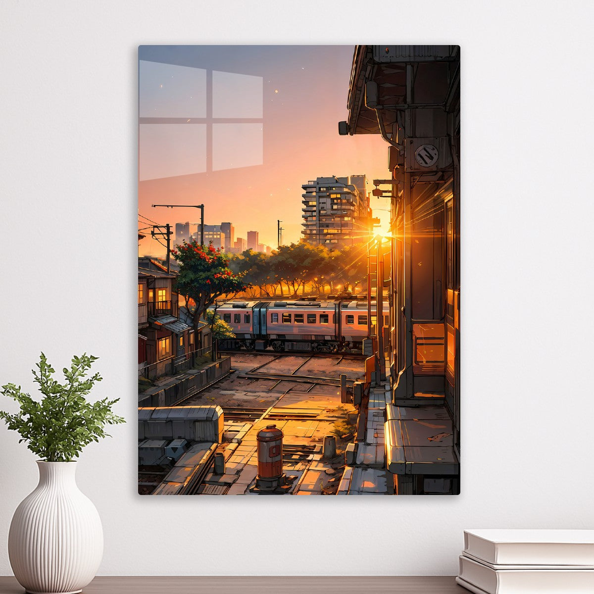 Sunset Train