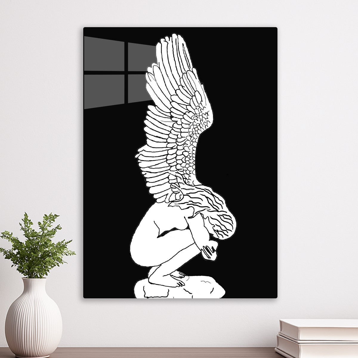 The sad angel