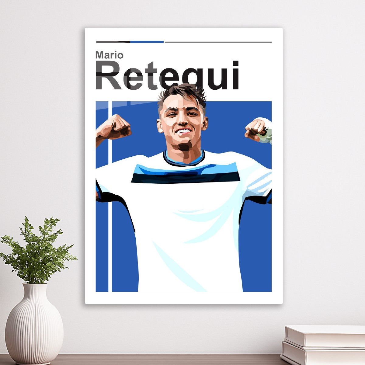 Mario Retegui Vector Art