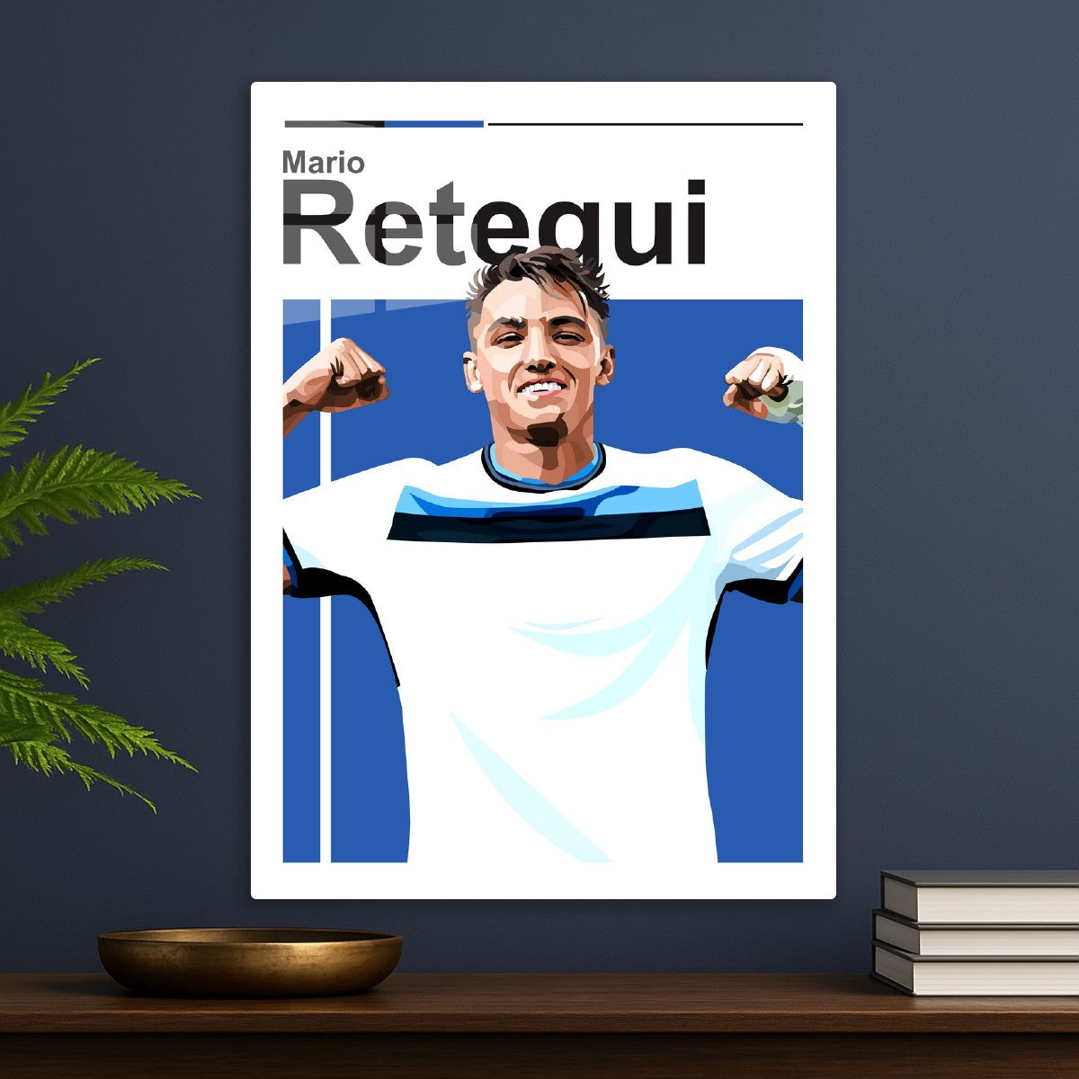 Mario Retegui Vector Art