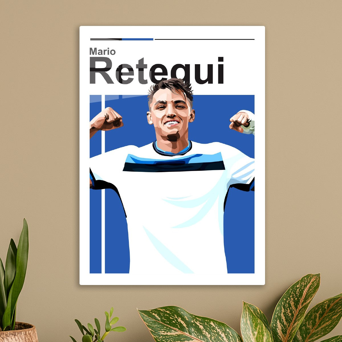 Mario Retegui Vector Art