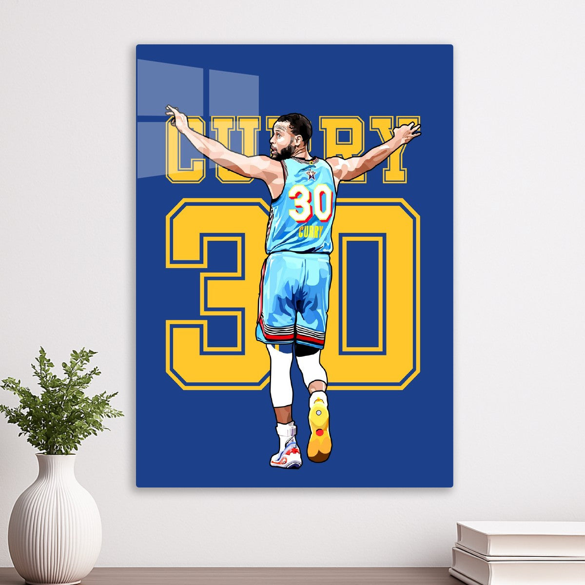 Stephen Curry Vexel Art