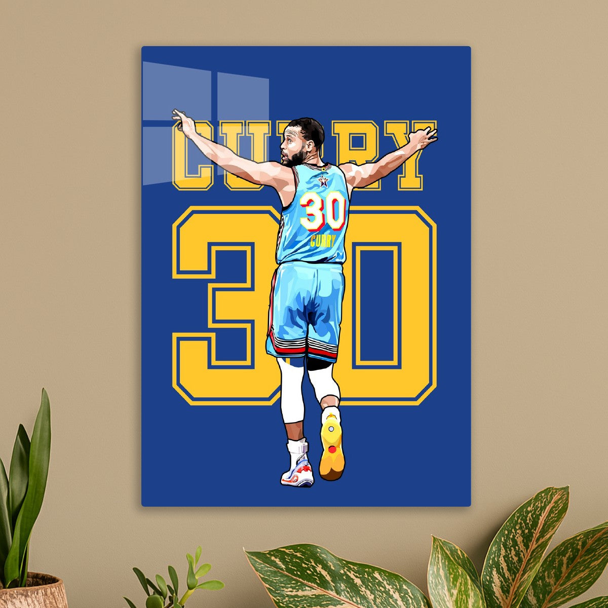 Stephen Curry Vexel Art