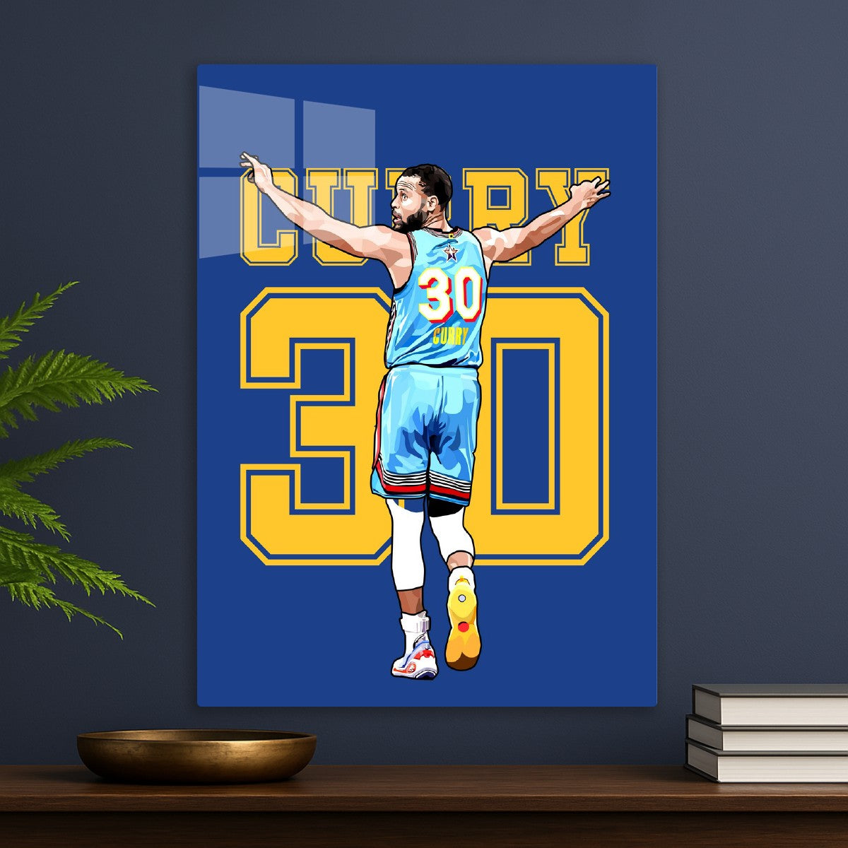 Stephen Curry Vexel Art
