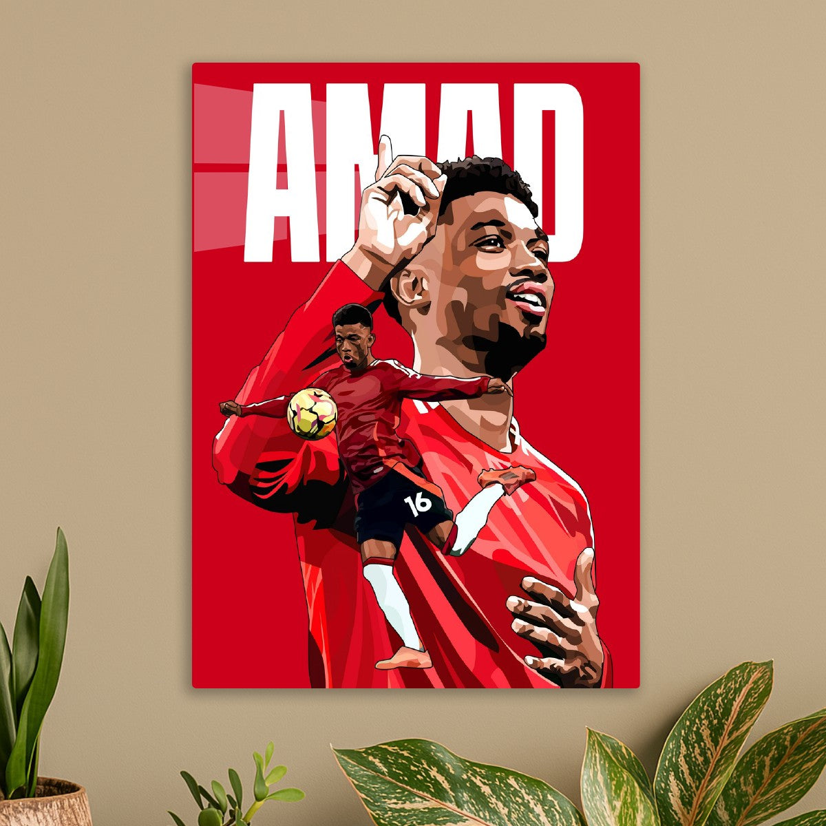 Amad Diallo Vector Art