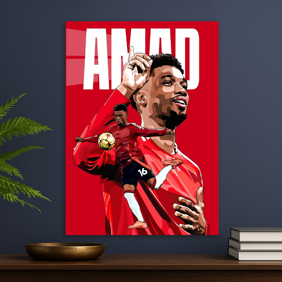 Amad Diallo Vector Art