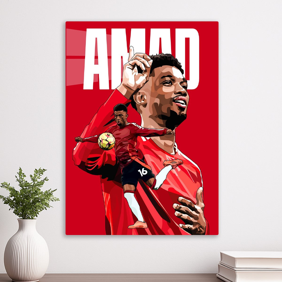 Amad Diallo Vector Art