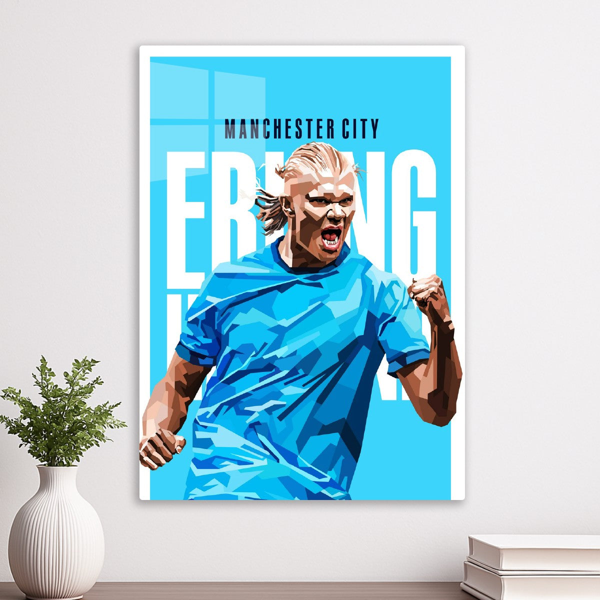 Erling Haaland vector art