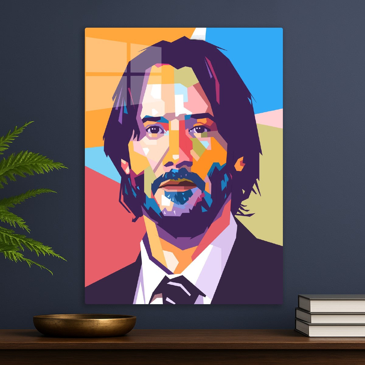 Keanu Reeves wpap art