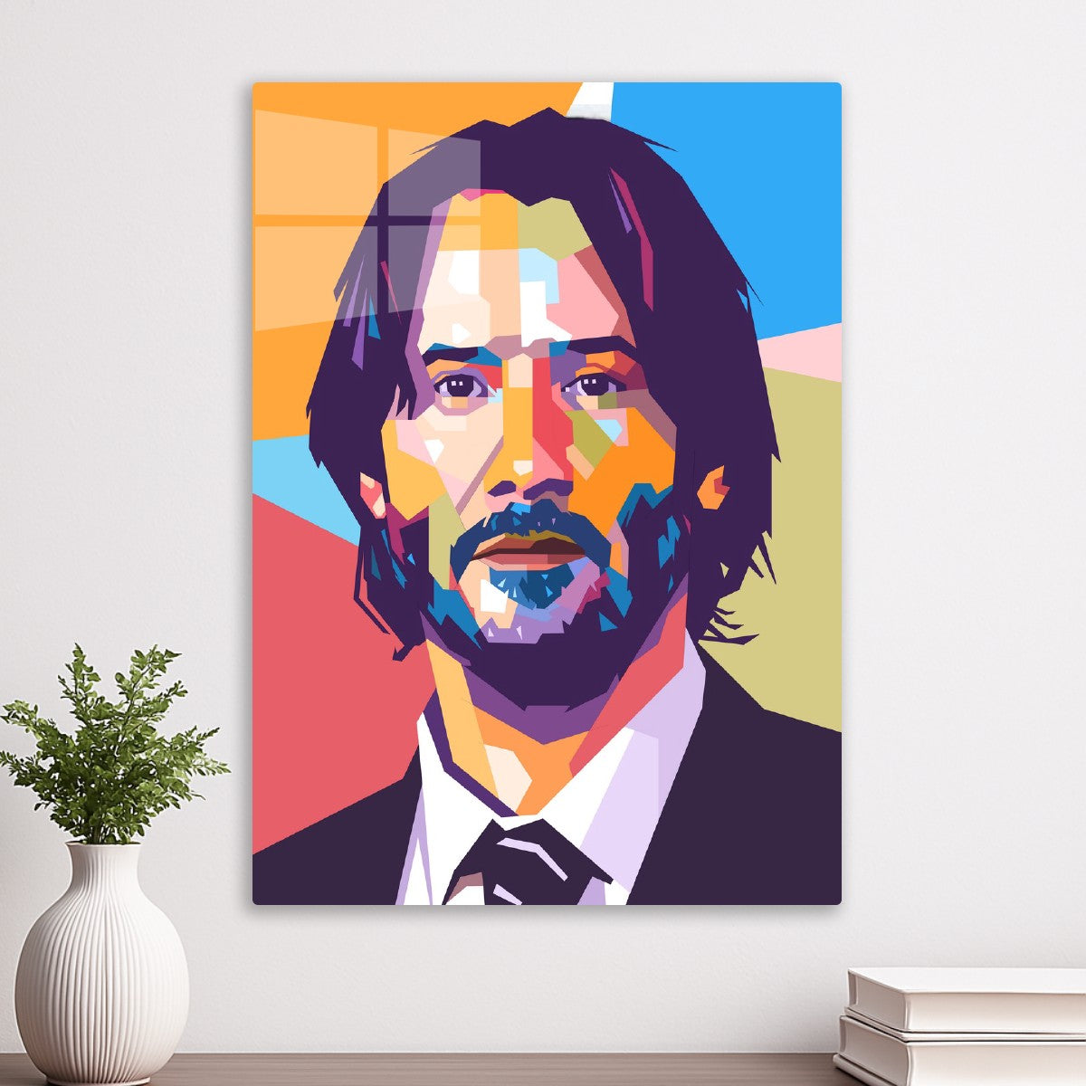 Keanu Reeves wpap art