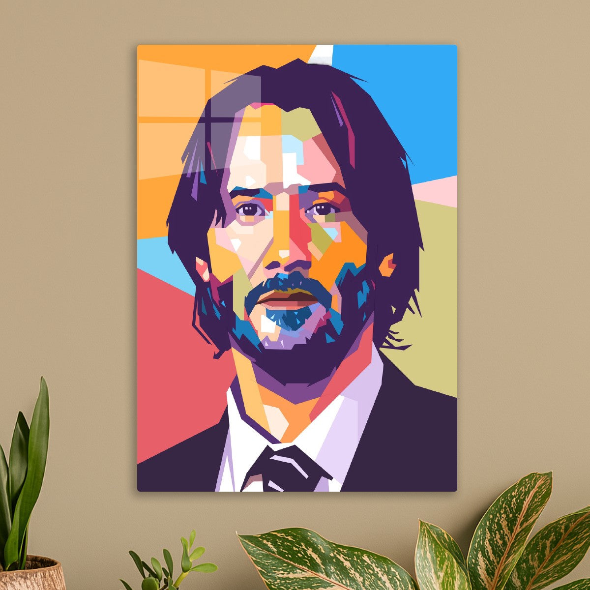 Keanu Reeves wpap art