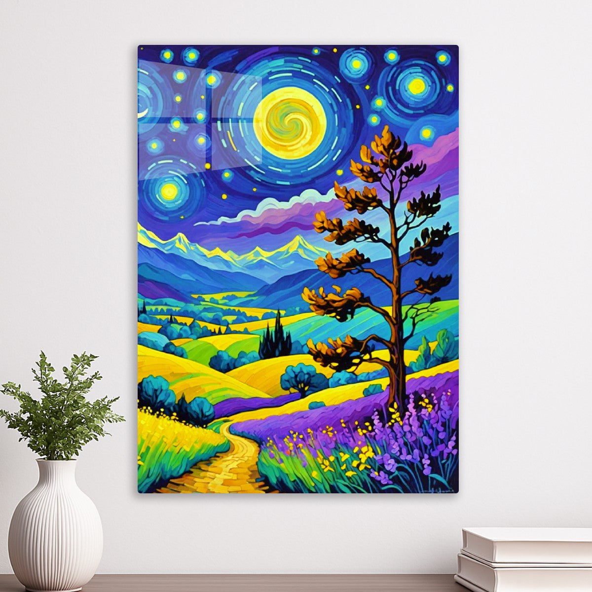 Vibrant Moon