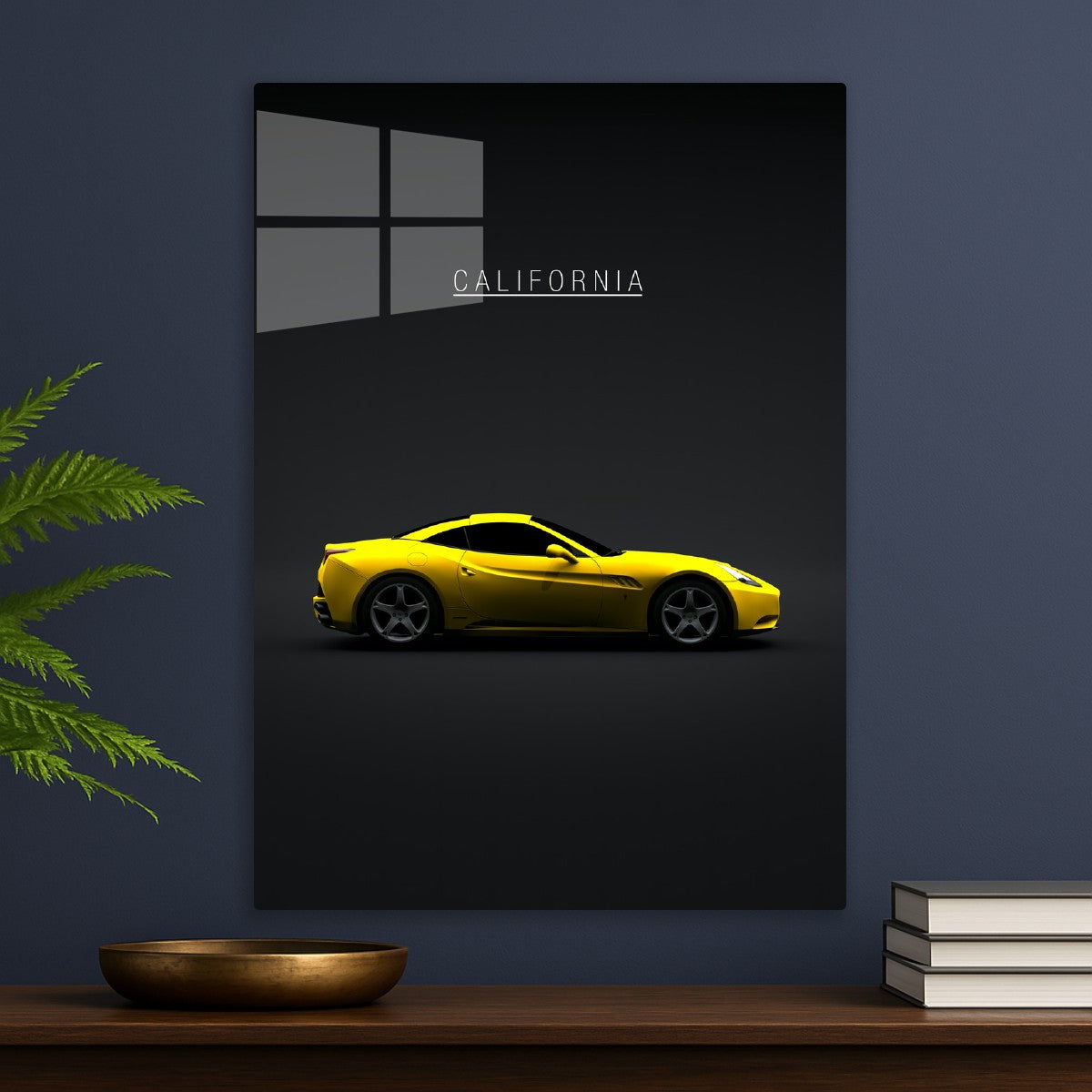 2009 Ferrari California Yellow