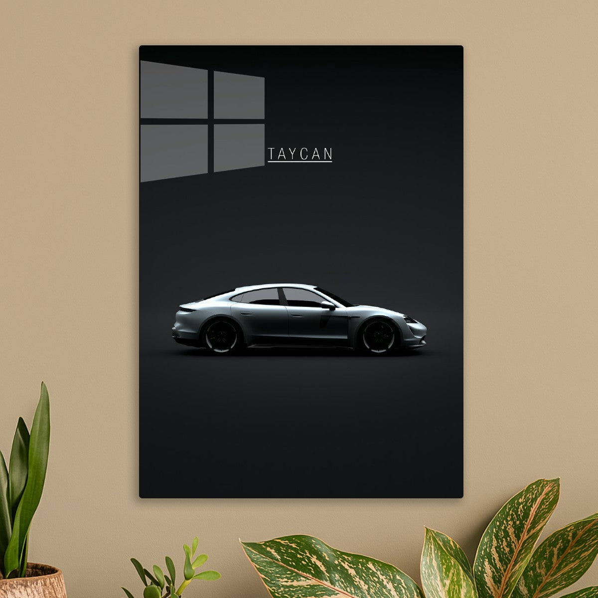 Porsche Taycan 2020 Frozen Gre