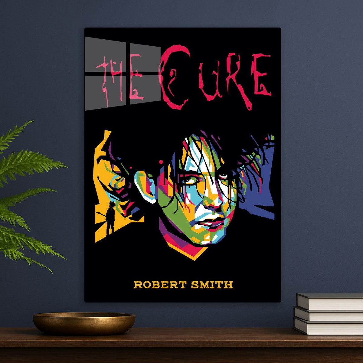Robert Smith Wpap portrait
